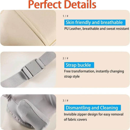 Wireless 20w Kneading Back Neck Massager - Massager - Mad Fly Essentials - Mad Fly Essentials