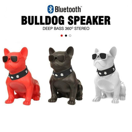 Wireless Bluetooth Bulldog Computer Speaker PC Accessories Home Essentials - Home Essentials - Karbeen - Mad Fly Essentials