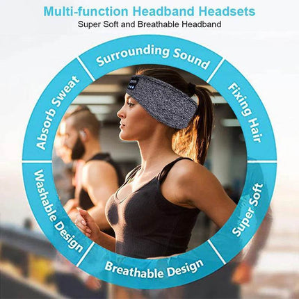 Wireless Bluetooth Running Headband Home Essentials - Home Essentials - XSMJ - Mad Fly Essentials