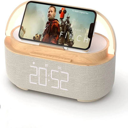 Wireless Fast Charging Station Alarm Clock - Alarm Clock - COLSUR - Mad Fly Essentials