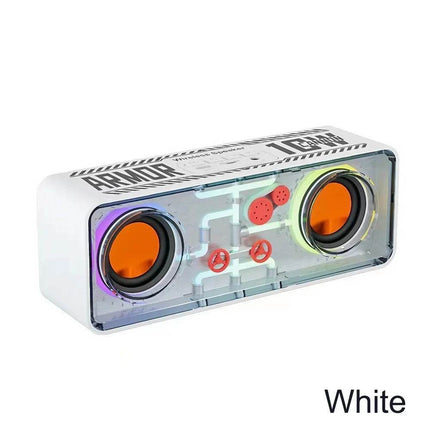 Wireless LED Bluetooth Transparent Bass Speakers PC Accessories - PC Accessories - Stonego - Mad Fly Essentials
