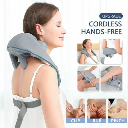 Wireless Neck Back Shoulder Massager - Massager - yosyo - Mad Fly Essentials