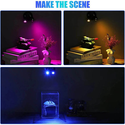 Wireless RGB 2pk Rotatable Spotlights LED Landscape Light - LED Landscape Light - JGT - Mad Fly Essentials