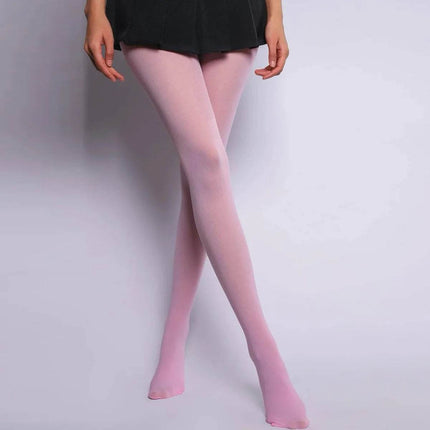 Women 120D Elegant Black Pink Breathable Pantyhose Hosiery - Hosiery - Cosplay Costumes - Mad Fly Essentials