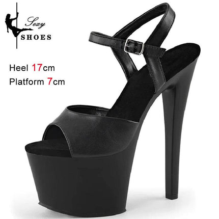 Women 17cm Platform Laser High Heels - High Heels - Voesnees - Mad Fly Essentials