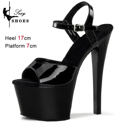 Women 17cm Platform Laser High Heels - High Heels - Voesnees - Mad Fly Essentials