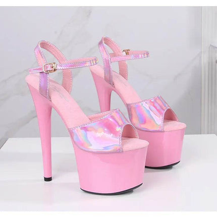 Women 17cm Platform Laser High Heels - High Heels - Voesnees - Mad Fly Essentials