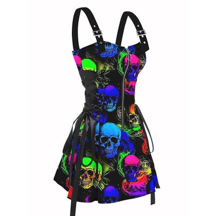 Women 2025 Purple Swirl Butterfly Mini Dress - Mini Dress - Boho Girl - Mad Fly Essentials