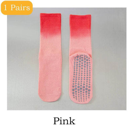 Women 2pair Gradient Mid - Tube Yoga Socks - Socks - Tubular - Mad Fly Essentials