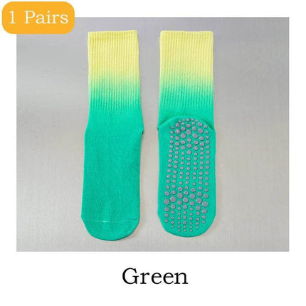Women 2pair Gradient Mid - Tube Yoga Socks - Socks - Tubular - Mad Fly Essentials