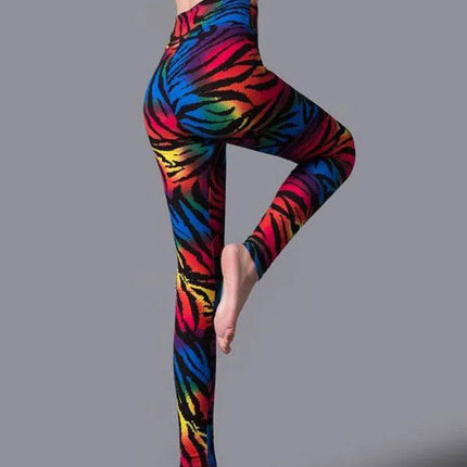 Women 3D Leopard Cheetah Fitness Leggings - Fitness Leggings - CUHAKCI - Mad Fly Essentials