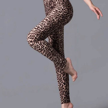 Women 3D Leopard Cheetah Fitness Leggings - Fitness Leggings - CUHAKCI - Mad Fly Essentials