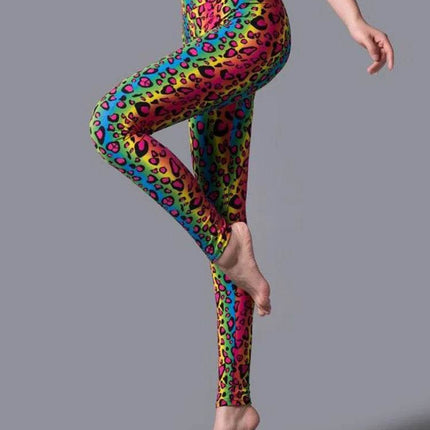Women 3D Leopard Cheetah Fitness Leggings - Fitness Leggings - CUHAKCI - Mad Fly Essentials