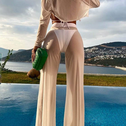 Women 4pc Halter Triangle Bikini Set - Bikini Set - Lyric - Mad Fly Essentials