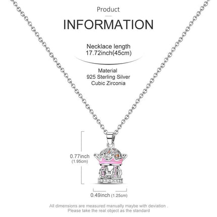 Women 925 Sterling Silver Bear Necklace - Necklace - 925 Sterling Silver - Mad Fly Essentials