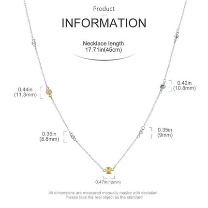 Women 925 Sterling Silver Bear Necklace - Necklace - 925 Sterling Silver - Mad Fly Essentials