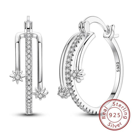 Women 925 Sterling Drop Earrings - Mad Fly Essentials