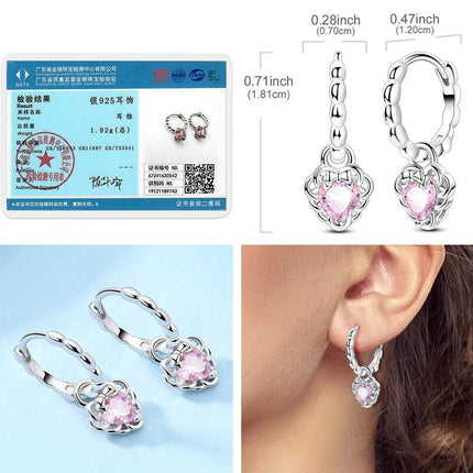 Women 925 Sterling Drop Earrings Gifts Decor - Gifts Decor - 925 Sterling Silver - Mad Fly Essentials