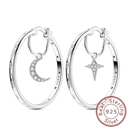 Women 925 Sterling Drop Earrings Gifts Decor - Gifts Decor - 925 Sterling Silver - Mad Fly Essentials