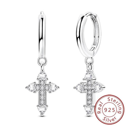 Women 925 Sterling Drop Earrings Gifts Decor - Gifts Decor - 925 Sterling Silver - Mad Fly Essentials