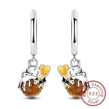 Women 925 Sterling Drop Earrings - Mad Fly Essentials