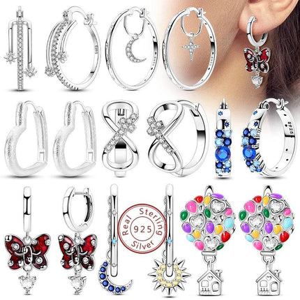 Women 925 Sterling Drop Earrings - Mad Fly Essentials