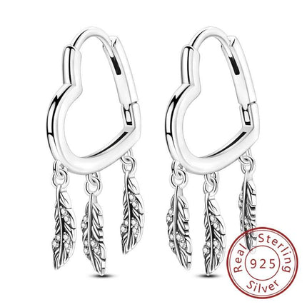 Women 925 Sterling Drop Earrings - Mad Fly Essentials