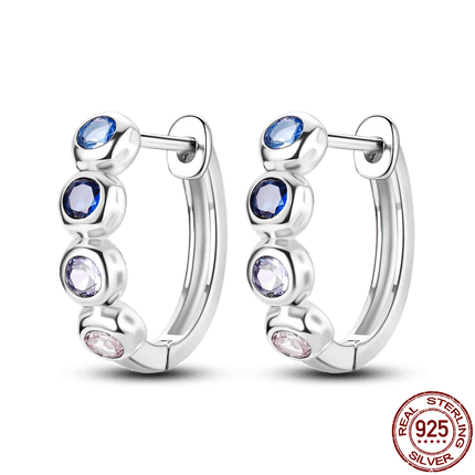 Women 925 Sterling Silver Ladybug Charm Earrings - Earrings - Wuli&baby - Mad Fly Essentials