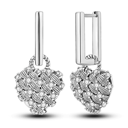 Women 925 Sterling Ladybug Charm Earrings - Mad Fly Essentials