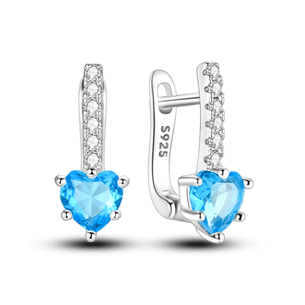 Women 925 Sterling Silver Ladybug Charm Earrings - Earrings - Wuli&baby - Mad Fly Essentials