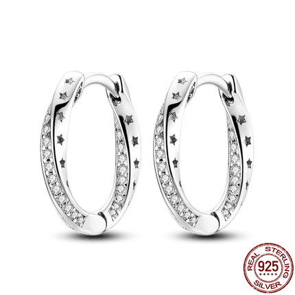 Women 925 Sterling Ladybug Charm Earrings - Mad Fly Essentials