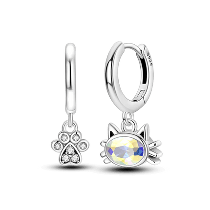 Women 925 Sterling Silver Ladybug Charm Earrings - Earrings - Wuli&baby - Mad Fly Essentials