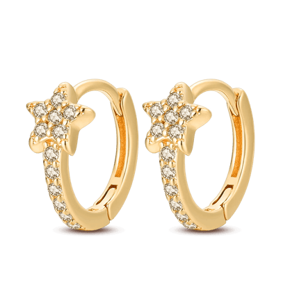 Women 925 Sterling Silver Ladybug Charm Earrings - Earrings - Wuli&baby - Mad Fly Essentials