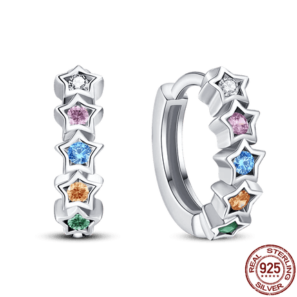 Women 925 Sterling Silver Ladybug Charm Earrings - Earrings - Wuli&baby - Mad Fly Essentials