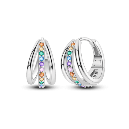 Women 925 Sterling Silver Ladybug Charm Earrings - Earrings - Wuli&baby - Mad Fly Essentials