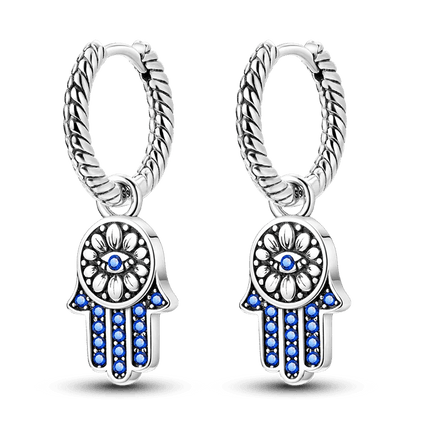 Women 925 Sterling Ladybug Charm Earrings - Mad Fly Essentials