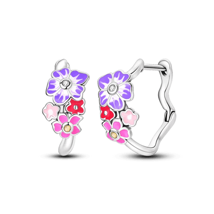 Women 925 Sterling Silver Ladybug Charm Earrings - Earrings - Wuli&baby - Mad Fly Essentials