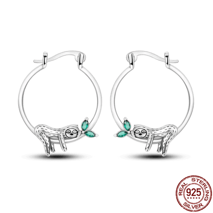 Women 925 Sterling Ladybug Charm Earrings - Mad Fly Essentials