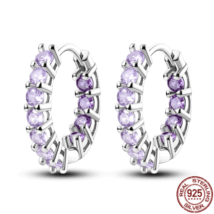 Women 925 Sterling Ladybug Charm Earrings - Mad Fly Essentials