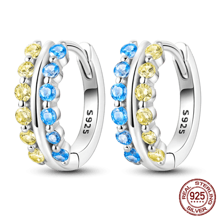 Women 925 Sterling Ladybug Charm Earrings - Mad Fly Essentials