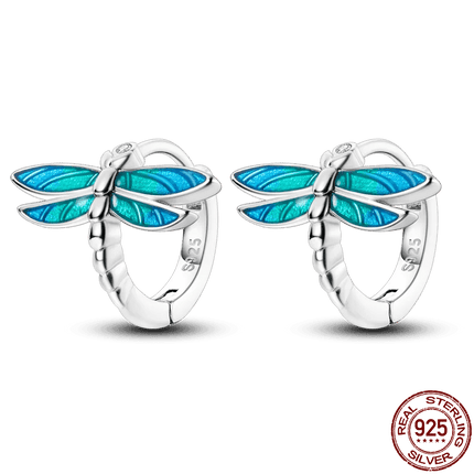 Women 925 Sterling Silver Ladybug Charm Earrings - Earrings - Wuli&baby - Mad Fly Essentials