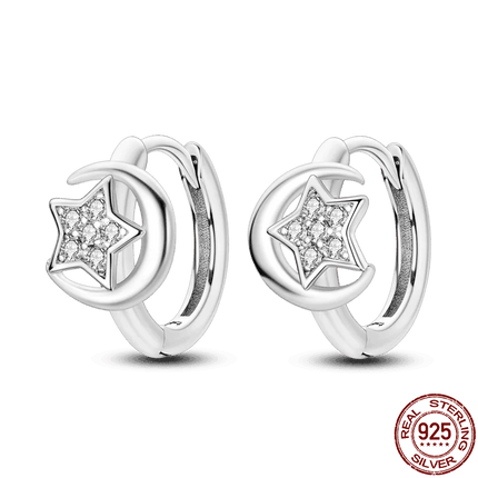 Women 925 Sterling Silver Ladybug Charm Earrings - Earrings - Wuli&baby - Mad Fly Essentials