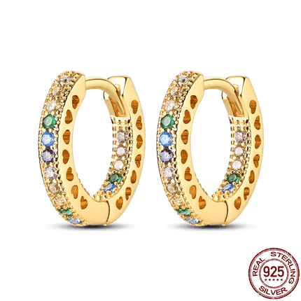 Women 925 Sterling Ladybug Charm Earrings - Mad Fly Essentials