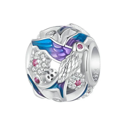 Women 925 Sterling Magic OWL Butterfly Charm Women Accessories - Women Accessories - Bamoer - Mad Fly Essentials