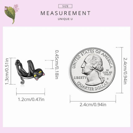 Women 925 Sterling Silver Cat Charm Bracelet - Bracelet - Bamoer - Mad Fly Essentials