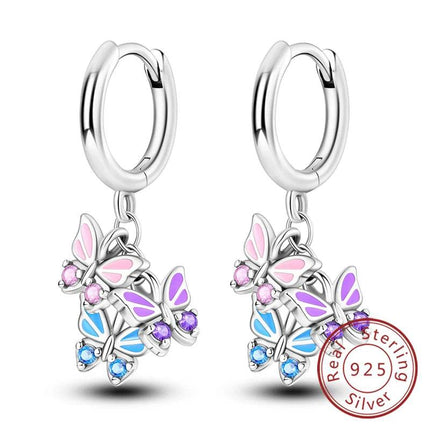 Women 925 Sterling Silver Witch Earrings - Earrings - 925 Sterling Silver - Mad Fly Essentials