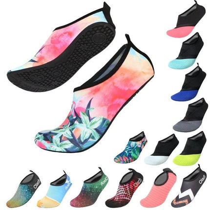 Abstract Gradient Water Slippers Women Footwear - Women Footwear - Rayan - Mad Fly Essentials