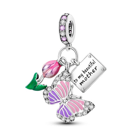 Women Accessories 925 Silver Butterfly Ring Charm - Women Accessories - Valentines Day Specials - Mad Fly Essentials