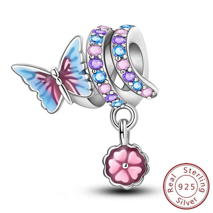 Women Accessories Daisy Flower 925 Sterling Silver Charm - Women Accessories - NABO - Mad Fly Essentials