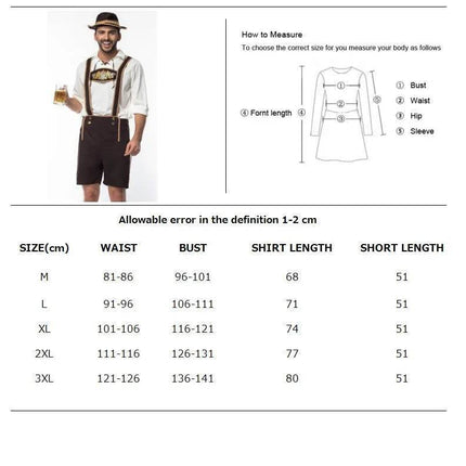 Women Adult Bavaria Oktoberfest Waitress Costume Dress - Costume Dress - Cavalaria Costumes - Mad Fly Essentials
